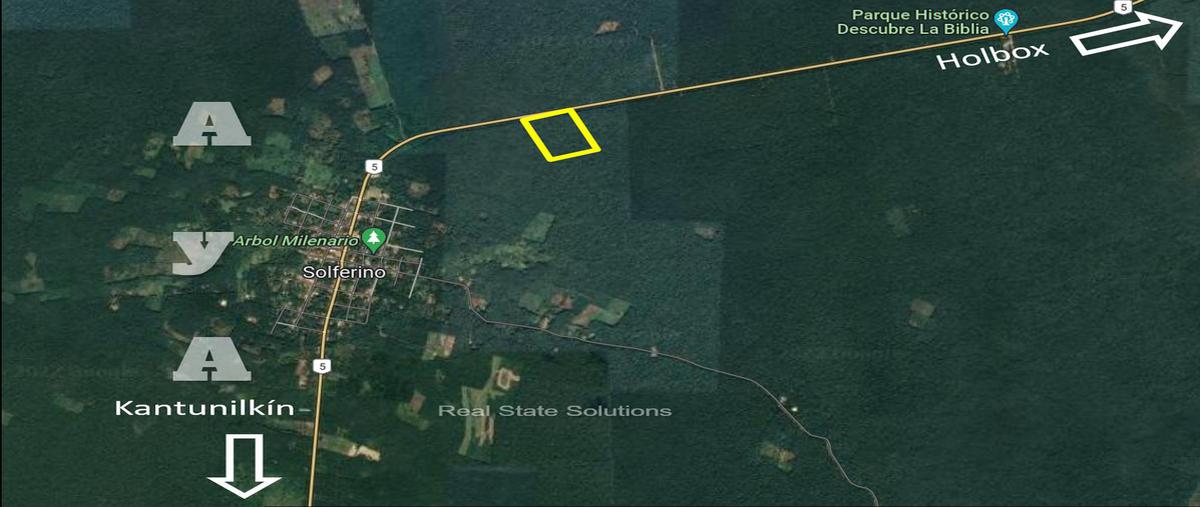 Foto de terreno habitacional en venta en  , solferino, lázaro cárdenas, quintana roo, 25018580 No. 03