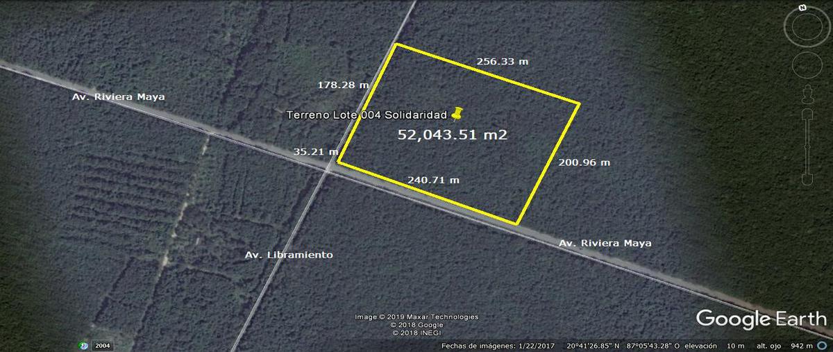 Foto de terreno habitacional en venta en  , solidaridad, solidaridad, quintana roo, 0 No. 05