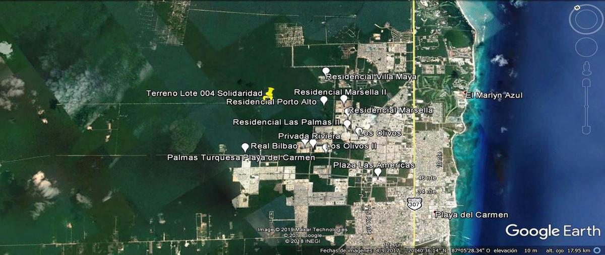 Foto de terreno habitacional en venta en  , solidaridad, solidaridad, quintana roo, 0 No. 03