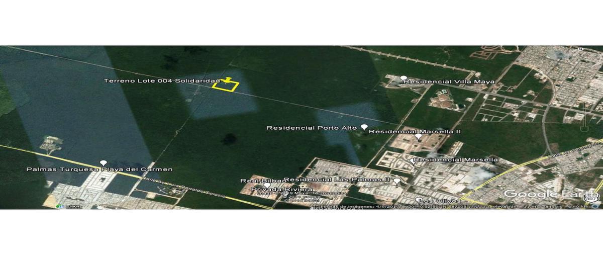 Foto de terreno habitacional en venta en  , solidaridad, solidaridad, quintana roo, 0 No. 03
