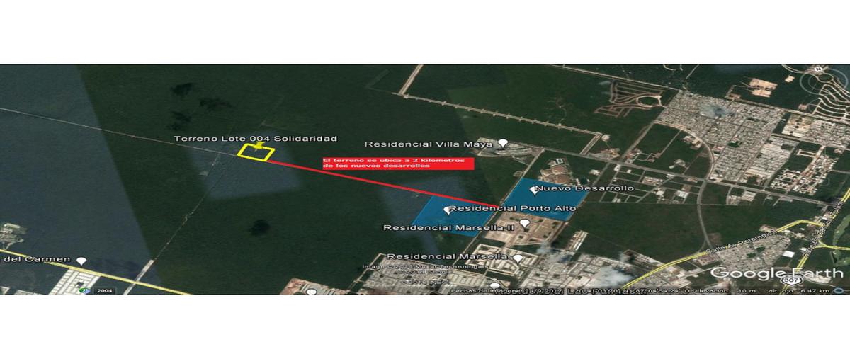 Foto de terreno habitacional en venta en  , solidaridad, solidaridad, quintana roo, 0 No. 05