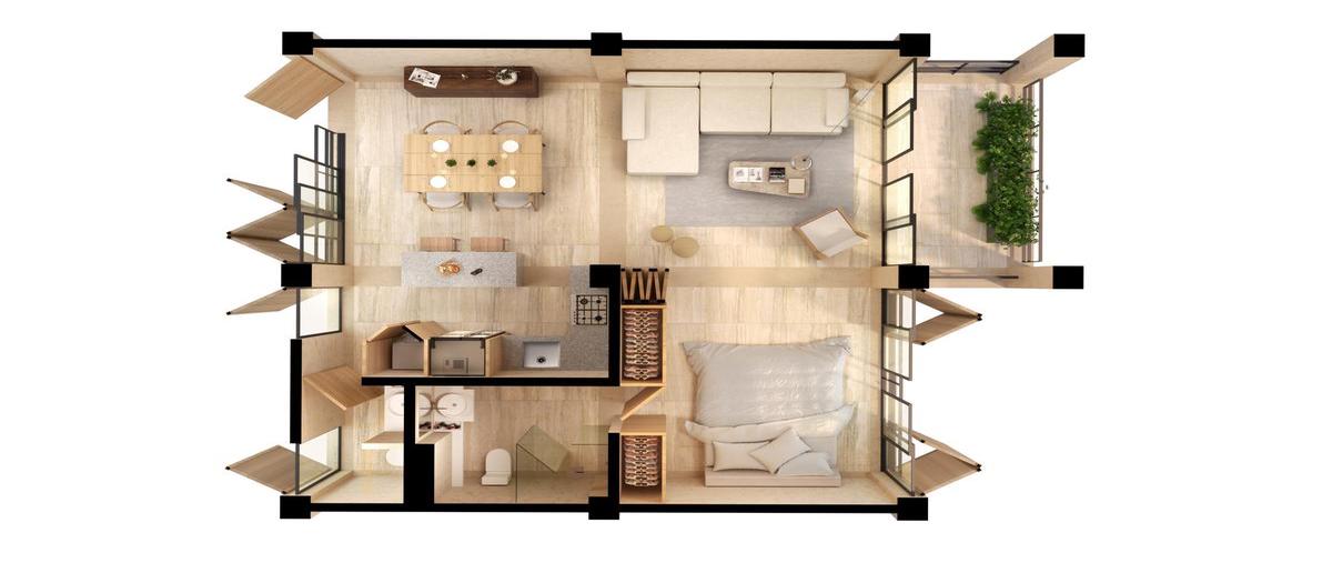 Foto de departamento en venta en  , solidaridad, solidaridad, quintana roo, 0 No. 03