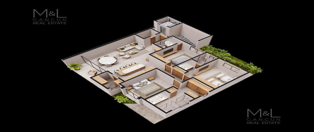 Foto de departamento en venta en  , supermanzana 10, benito juárez, quintana roo, 0 No. 05
