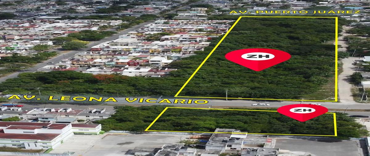 Foto de terreno habitacional en venta en  , supermanzana 209, benito juárez, quintana roo, 28758628 No. 01