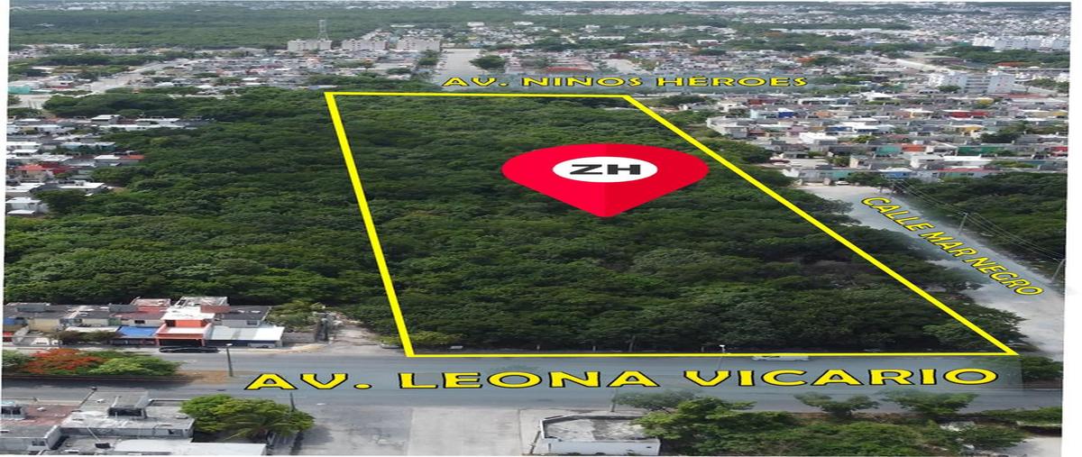 Foto de terreno habitacional en venta en  , supermanzana 217, benito juárez, quintana roo, 0 No. 01