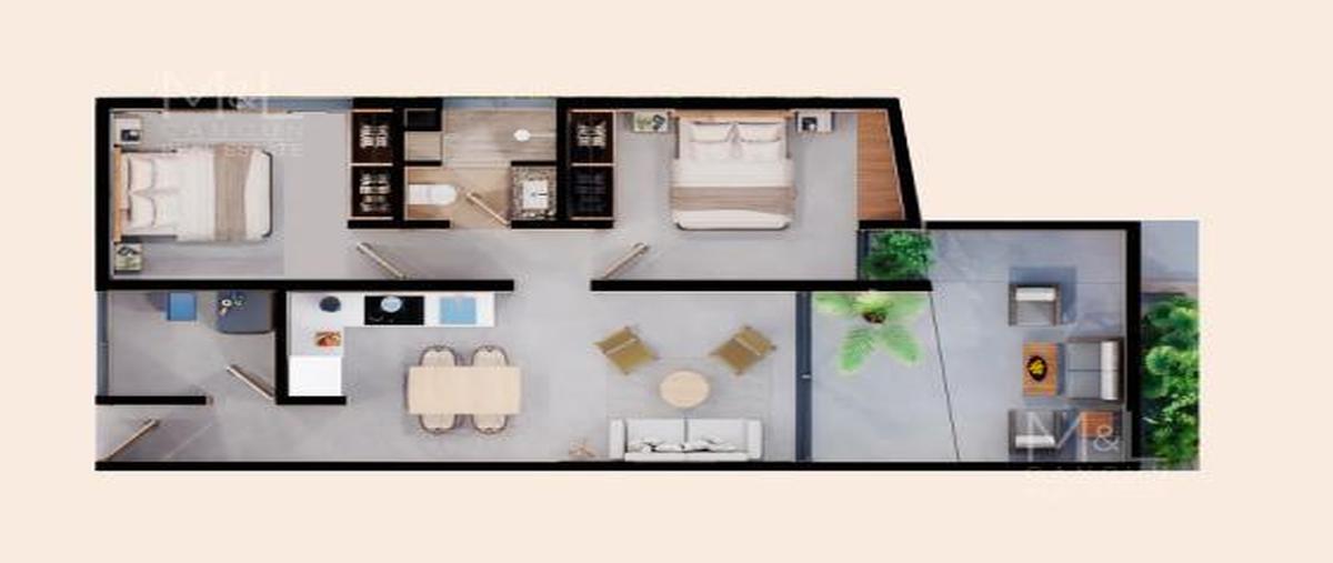 Foto de departamento en venta en  , supermanzana 313, benito juárez, quintana roo, 0 No. 05