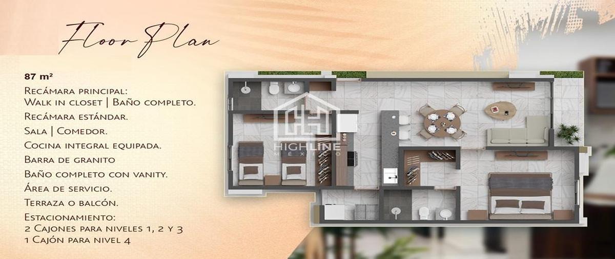 Foto de departamento en venta en  , supermanzana 327, benito juárez, quintana roo, 30438614 No. 04