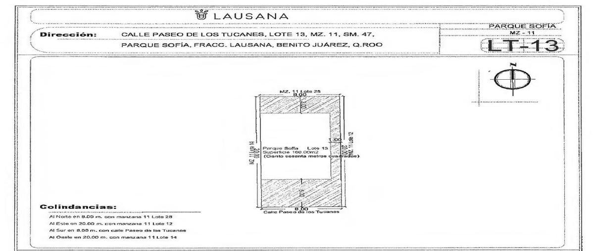 Foto de terreno habitacional en venta en  , supermanzana 47, benito juárez, quintana roo, 28775703 No. 03