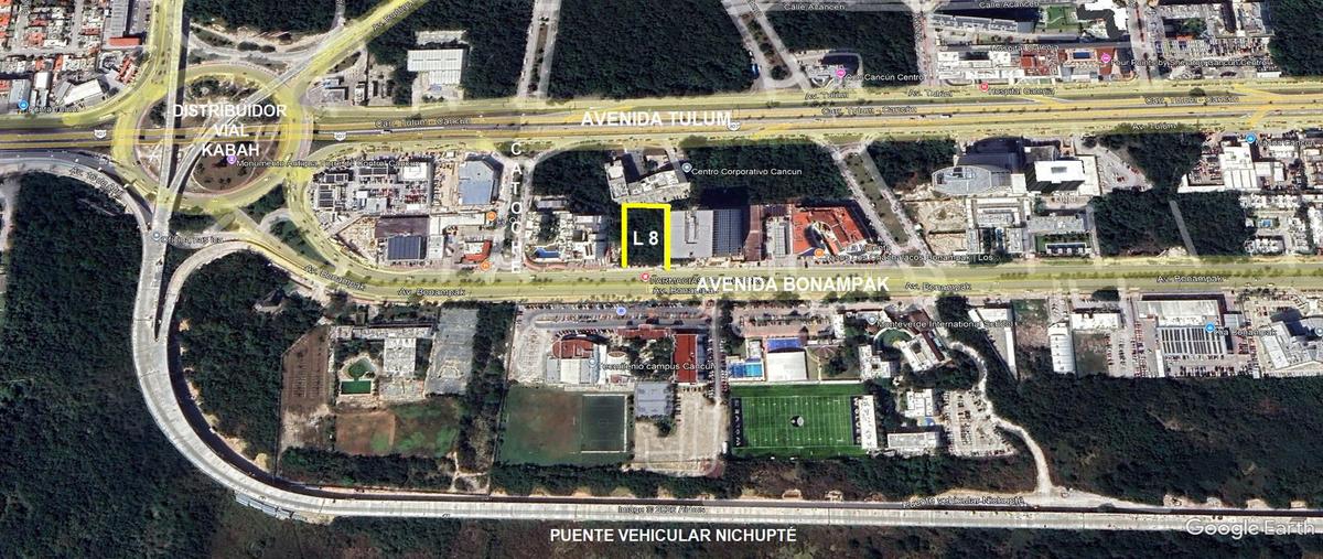 Foto de terreno habitacional en venta en  , supermanzana 9, benito juárez, quintana roo, 0 No. 03