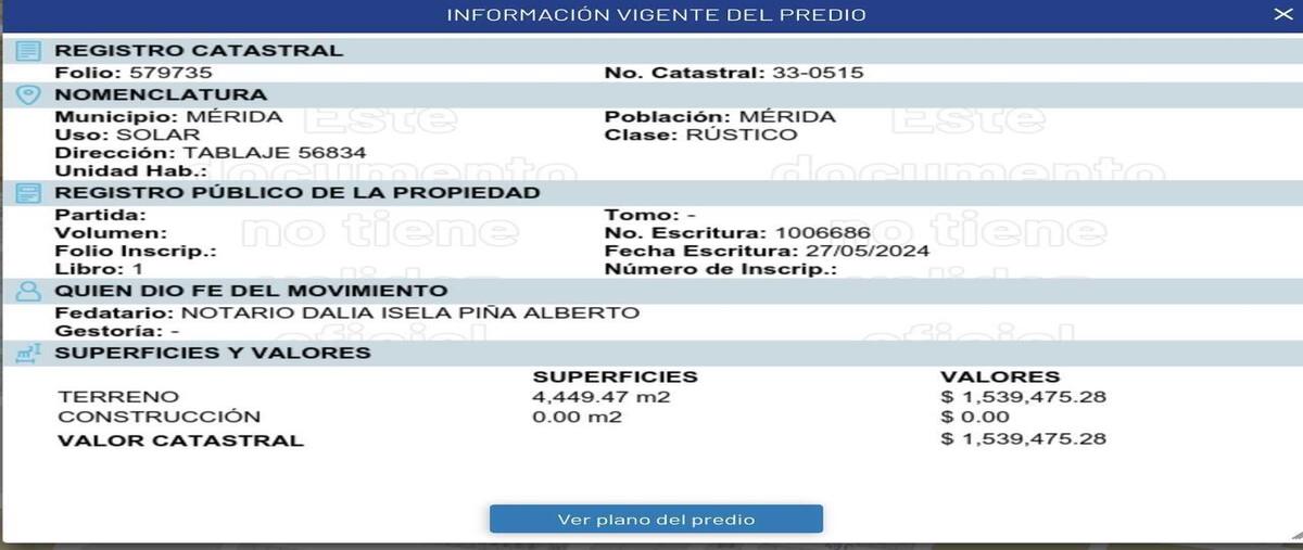 Foto de terreno habitacional en tablaje 56834 , dzitya, mérida, yucatán, 29420537 foto 03 Foto de terreno habitacional en venta en tablaje 56834 , dzitya, mérida, yucatán, 29420537 No. 03