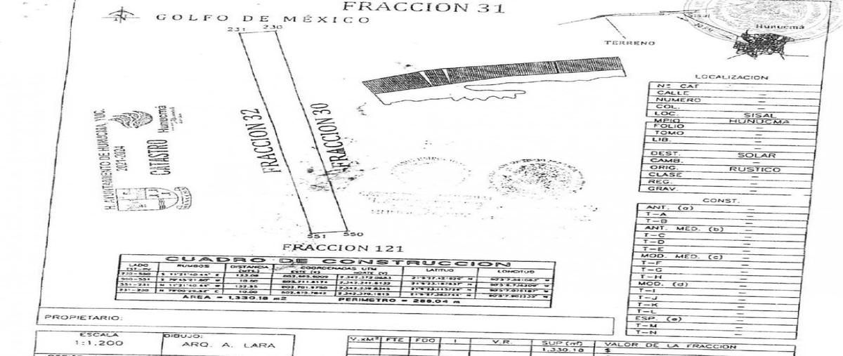 Foto de terreno habitacional en venta en tablaje , sisal, hunucmá, yucatán, 28063303 No. 05