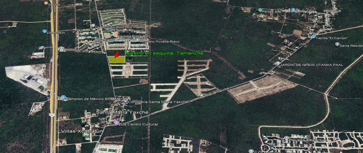 Foto de terreno habitacional en venta en . , tamanché, mérida, yucatán, 0 No. 03