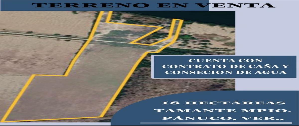 Foto de terreno comercial en tamante , tamante, pánuco, veracruz de ignacio de la llave, 29550599 foto 01 Foto de terreno comercial en venta en tamante , tamante, pánuco, veracruz de ignacio de la llave, 29550599 No. 01