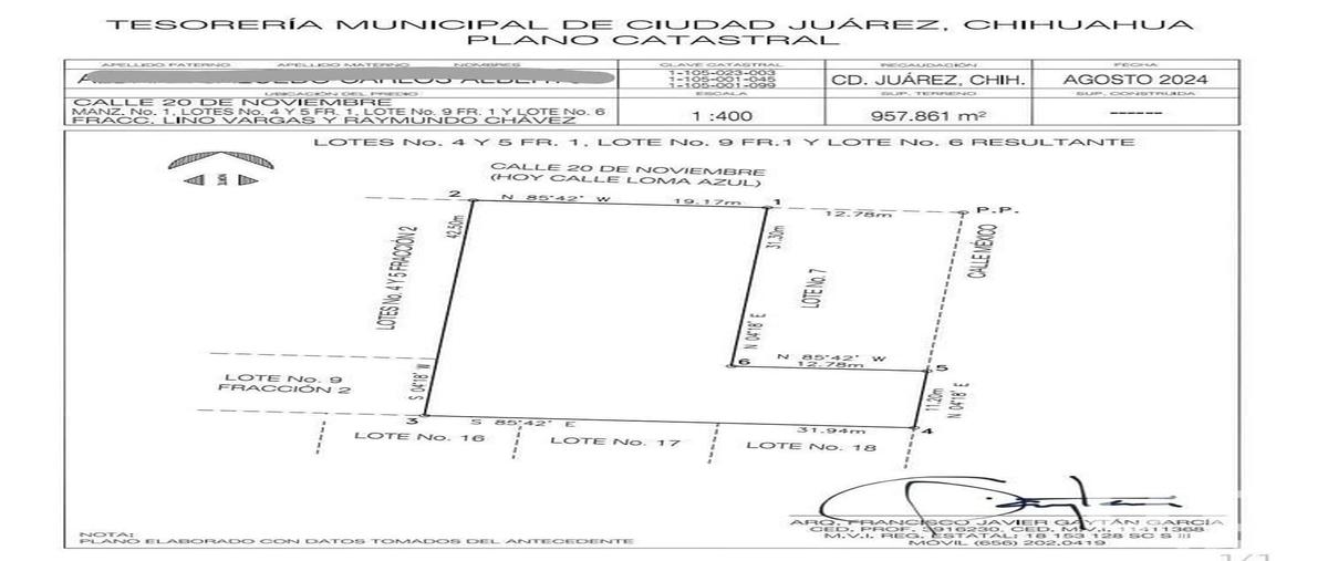 Foto de terreno comercial en tecnologico 174, la cuesta, juárez, chihuahua, 29687646 foto 01 Foto de terreno comercial en venta en tecnologico 174, la cuesta, juárez, chihuahua, 29687646 No. 01