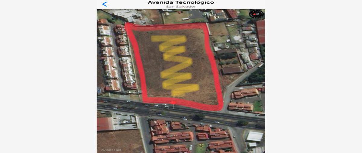 Foto de terreno comercial en renta en tecnológico , tecnológico regional de toluca, metepec, méxico, 0 No. 01