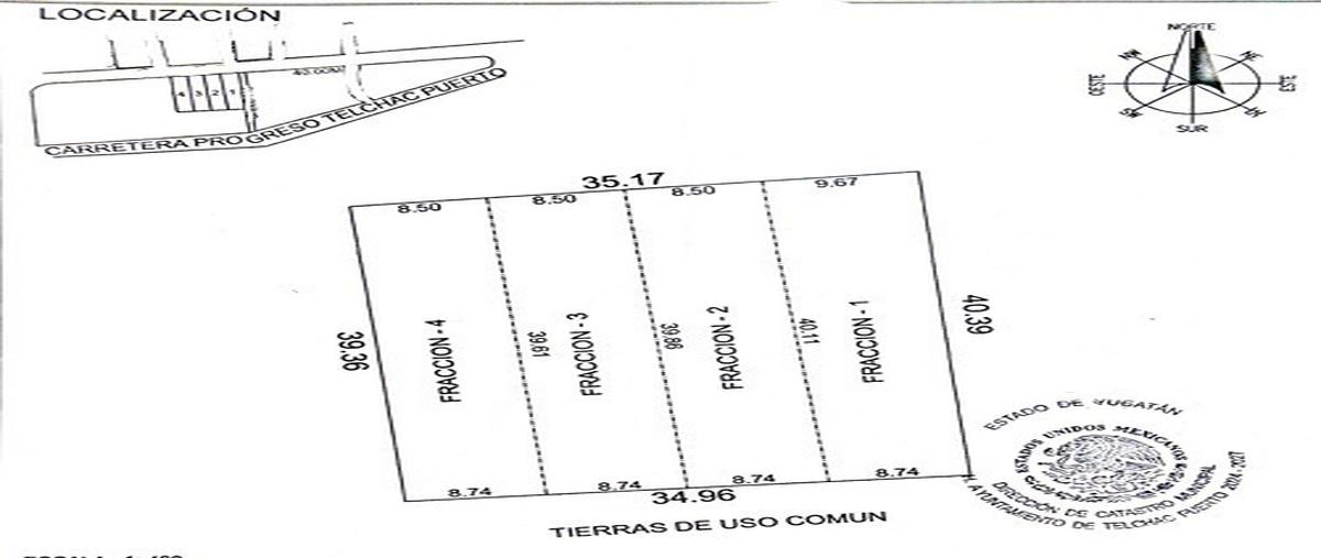Foto de terreno habitacional en venta en telchac pto , telchac puerto, telchac puerto, yucatán, 30016682 No. 03
