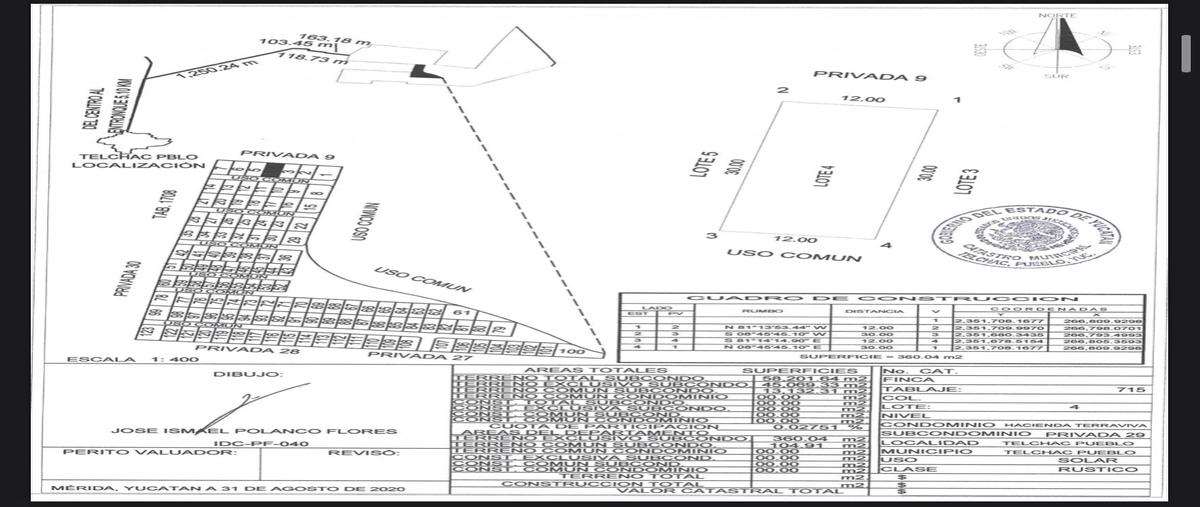 Foto de terreno habitacional en venta en  , telchac puerto, telchac puerto, yucatán, 0 No. 04