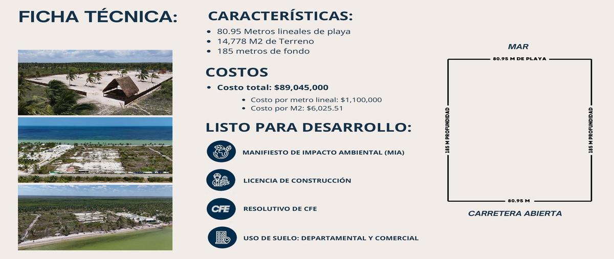 Foto de terreno habitacional en venta en  , telchac puerto, telchac puerto, yucatán, 0 No. 03