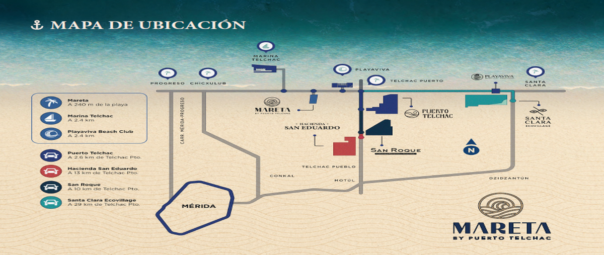 Foto de terreno habitacional en venta en  , telchac puerto, telchac puerto, yucatán, 0 No. 03