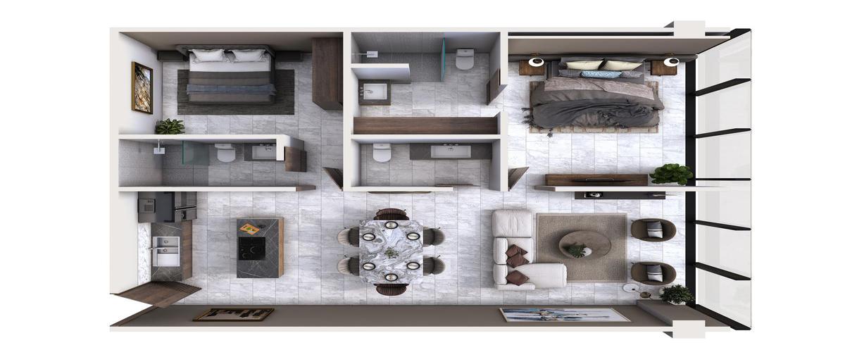 Foto de departamento en venta en  , temozon norte, mérida, yucatán, 0 No. 05