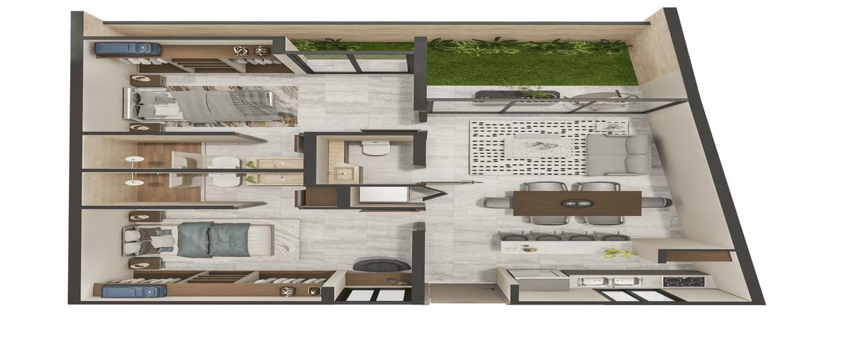 Foto de departamento en venta en  , temozon norte, mérida, yucatán, 28134861 No. 05