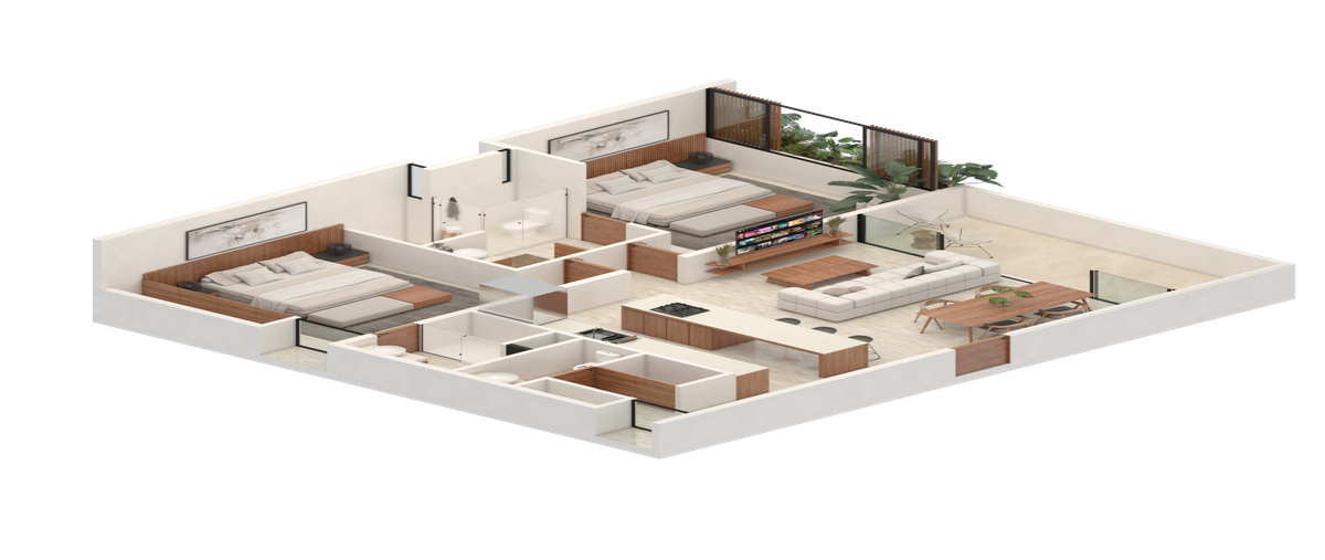 Foto de departamento en venta en  , temozon norte, mérida, yucatán, 0 No. 03