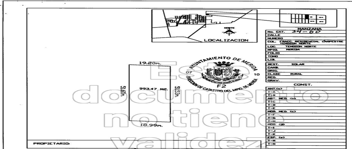 Foto de terreno habitacional en venta en  , temozon norte, mérida, yucatán, 29085672 No. 04