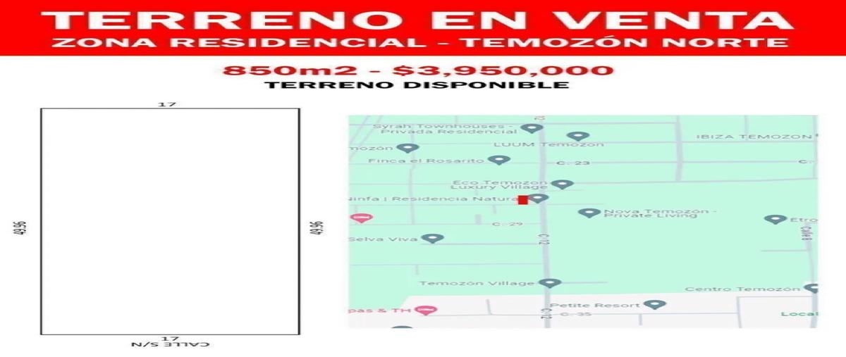 Foto de terreno habitacional en venta en  , temozon norte, mérida, yucatán, 0 No. 05