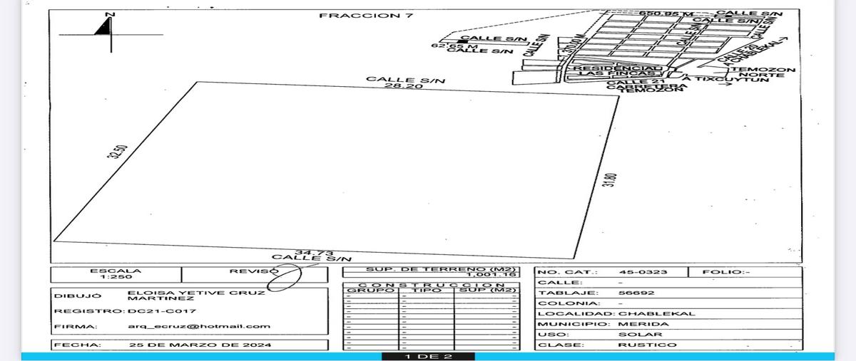 Foto de terreno habitacional en , temozon norte, mérida, yucatán, 29524364 foto 02 Foto de terreno habitacional en venta en , temozon norte, mérida, yucatán, 29524364 No. 02