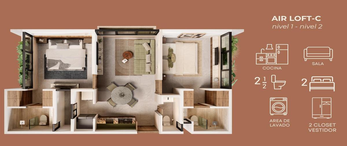 Foto de departamento en venta en  , temozon norte, mérida, yucatán, 0 No. 03