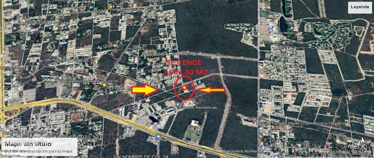 Foto de terreno habitacional en renta en  , temozon norte, mérida, yucatán, 0 No. 03