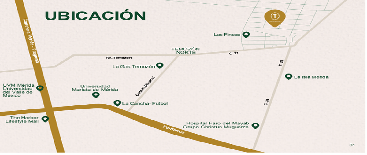 Foto de departamento en , temozon norte, mérida, yucatán, 0 foto 03 Foto de departamento en venta en , temozon norte, mérida, yucatán, 0 No. 03