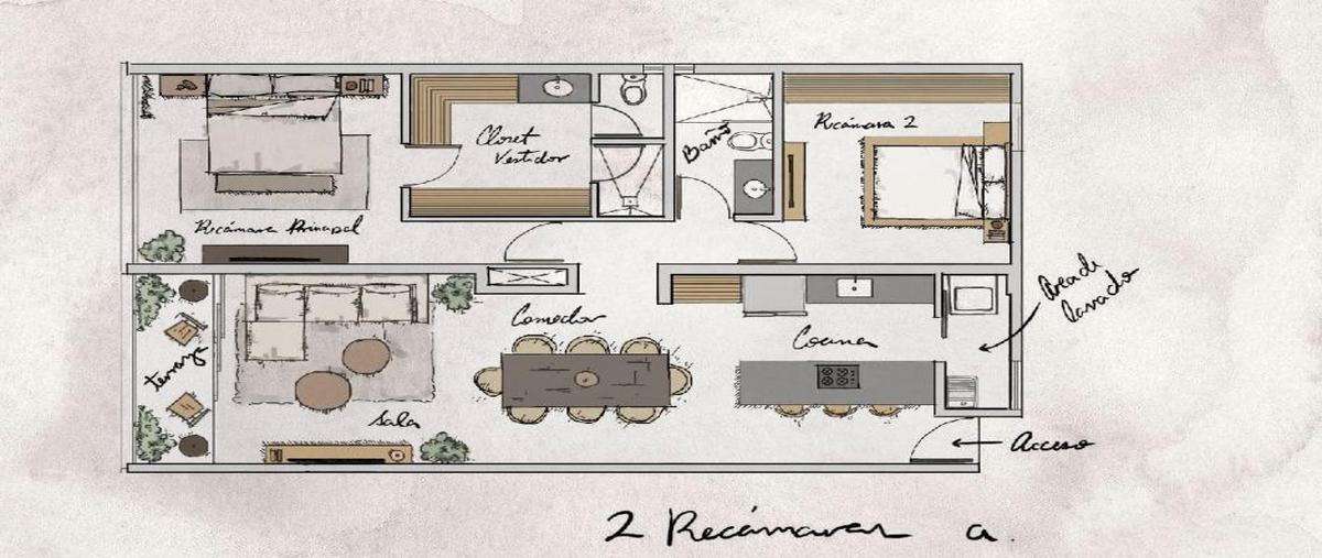 Foto de departamento en venta en  , temozon norte, mérida, yucatán, 0 No. 04