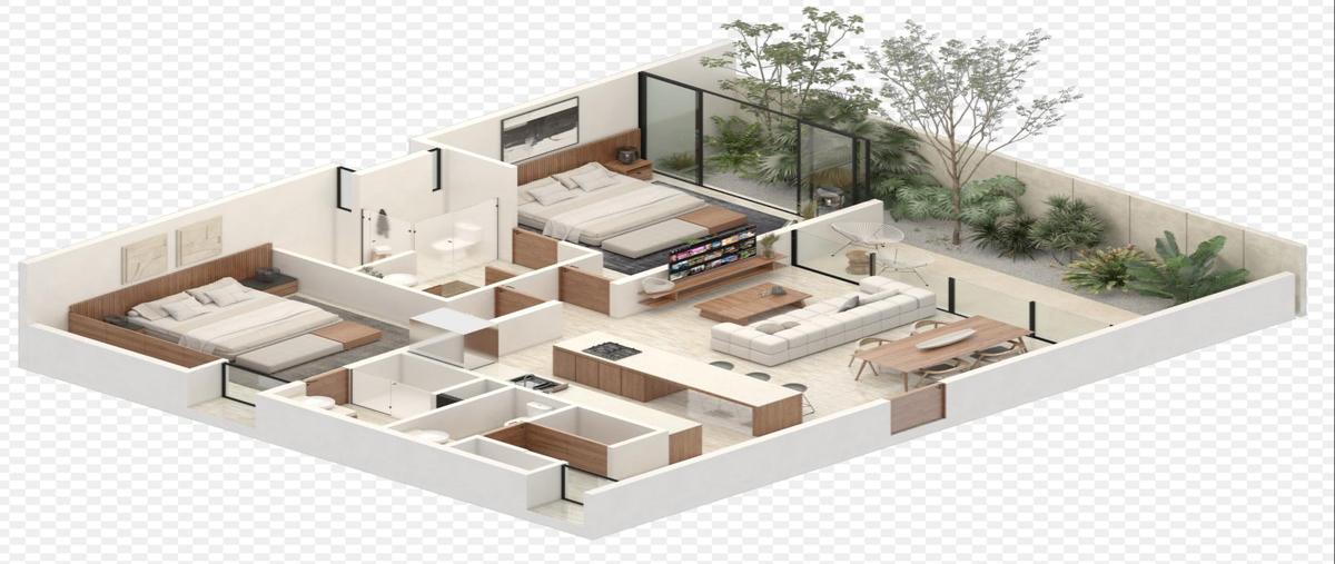 Foto de departamento en venta en  , temozon norte, mérida, yucatán, 31427275 No. 03