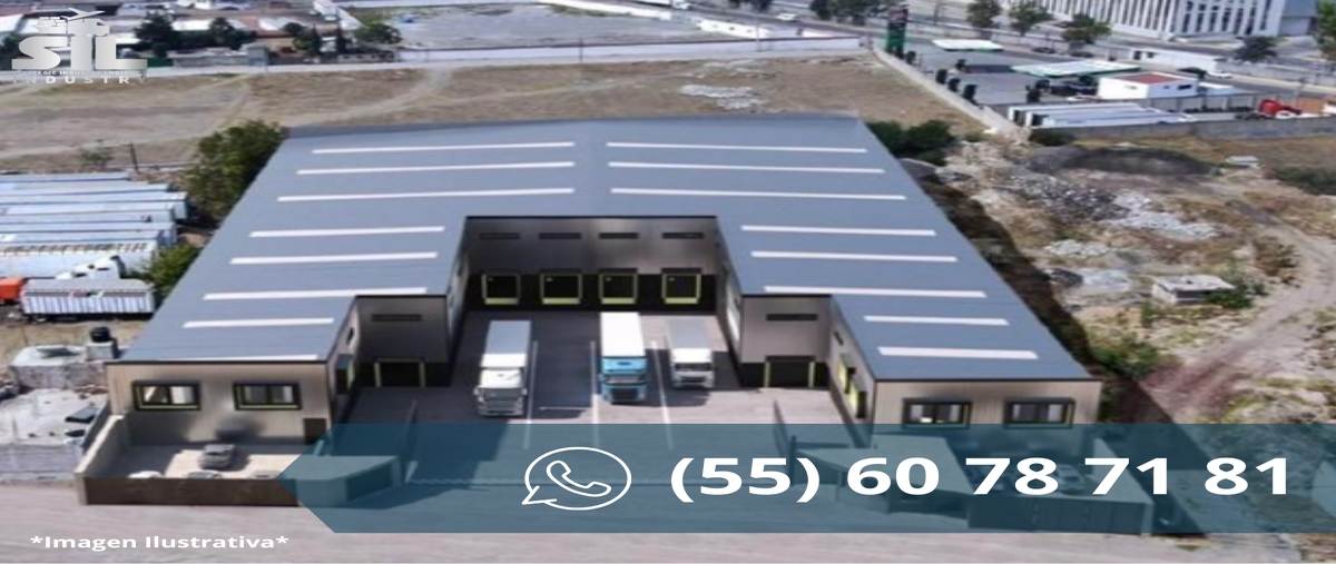 Foto de nave industrial en renta en teoloyucan , tlatenco, teoloyucan, méxico, 0 No. 01