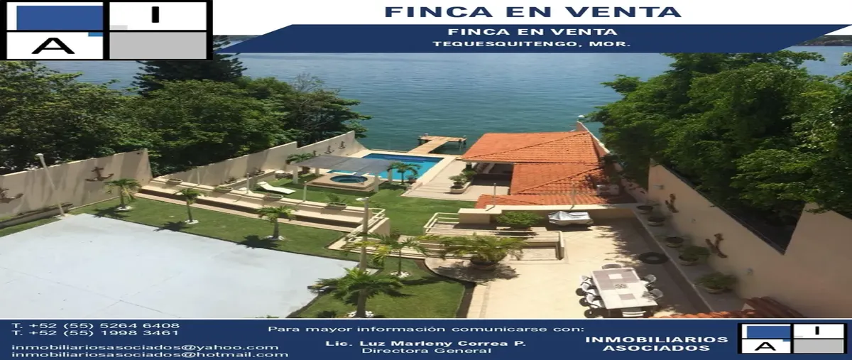 Foto de rancho en venta en tequesquitengo 1, tequesquitengo, jojutla, morelos, 0 No. 01