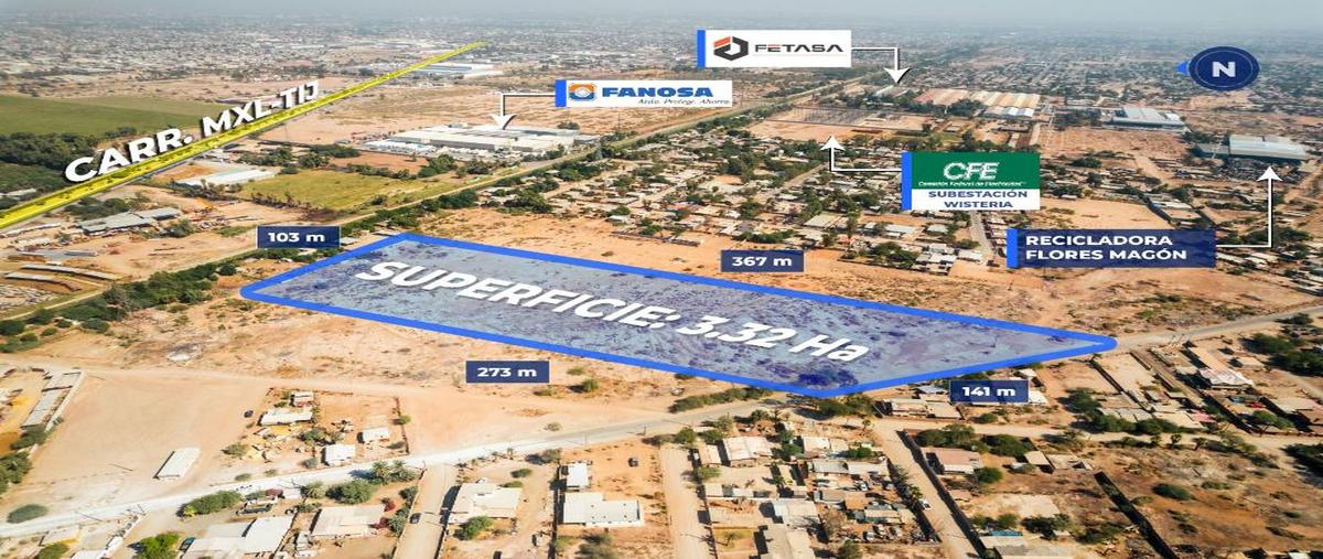 Foto de terreno habitacional en venta en tercera 247, zaragoza, mexicali, baja california, 28829448 No. 04