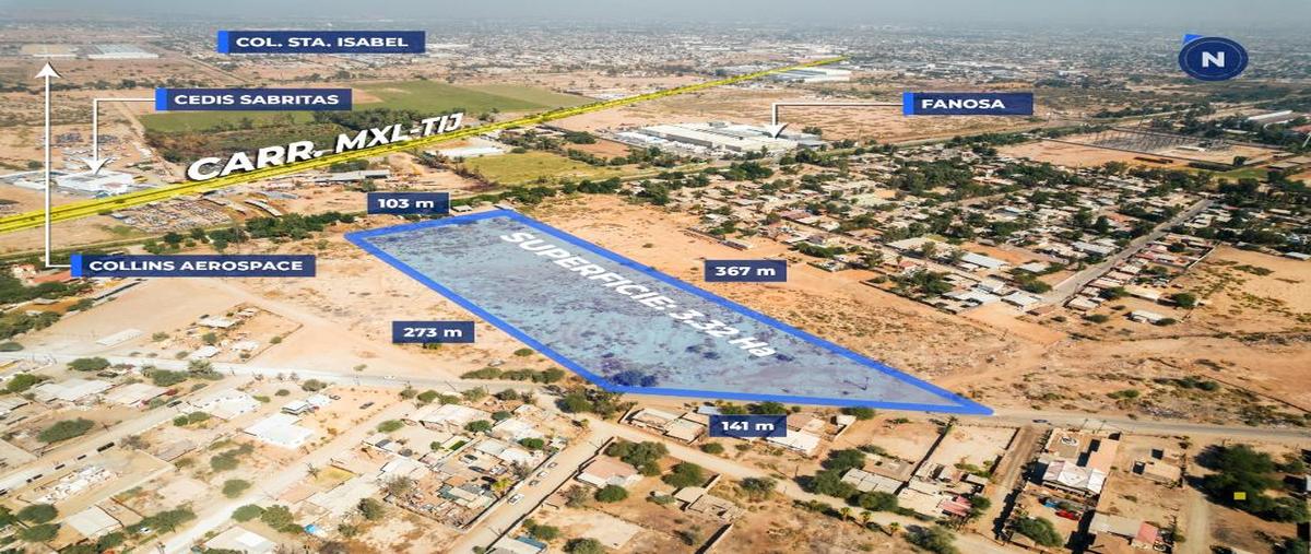 Foto de terreno habitacional en venta en tercera 247, zaragoza, mexicali, baja california, 28829448 No. 05