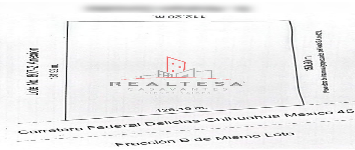 Foto de terreno habitacional en renta en  , terrazas, delicias, chihuahua, 0 No. 03