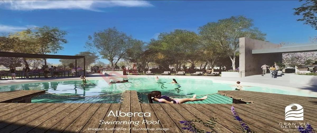 Foto de terreno habitacional en venta en terreno disponible en venta en gran del mar, colonia puerto morelos, calle p. 77580 1-14, puerto morelos, puerto morelos, quintana roo, 0 No. 03