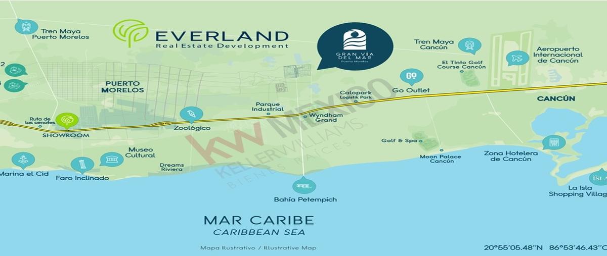 Foto de terreno habitacional en venta en terreno disponible en venta en gran del mar, colonia puerto morelos, calle p. 77580 1-14, puerto morelos, puerto morelos, quintana roo, 0 No. 04