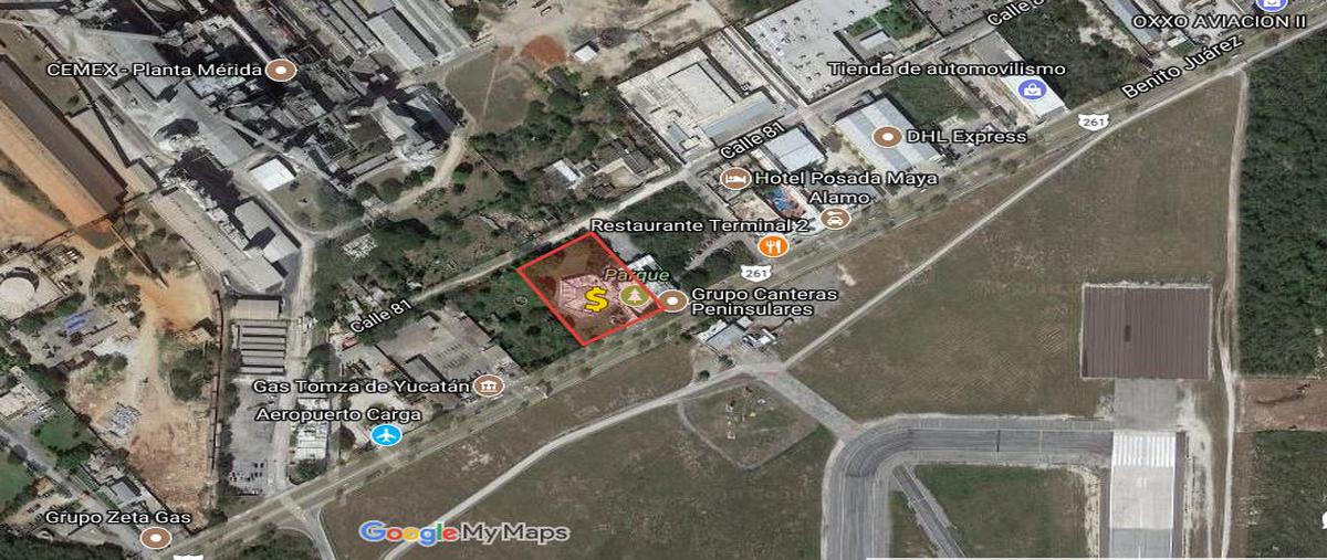 Foto de terreno comercial en venta en terreno en venta sobre avenida aviación mérida, yucatán , nueva sambula, mérida, yucatán, 5245793 No. 03