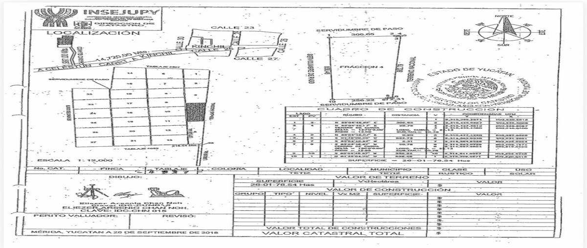 Foto de terreno habitacional en venta en  , tetiz, tetiz, yucatán, 0 No. 05