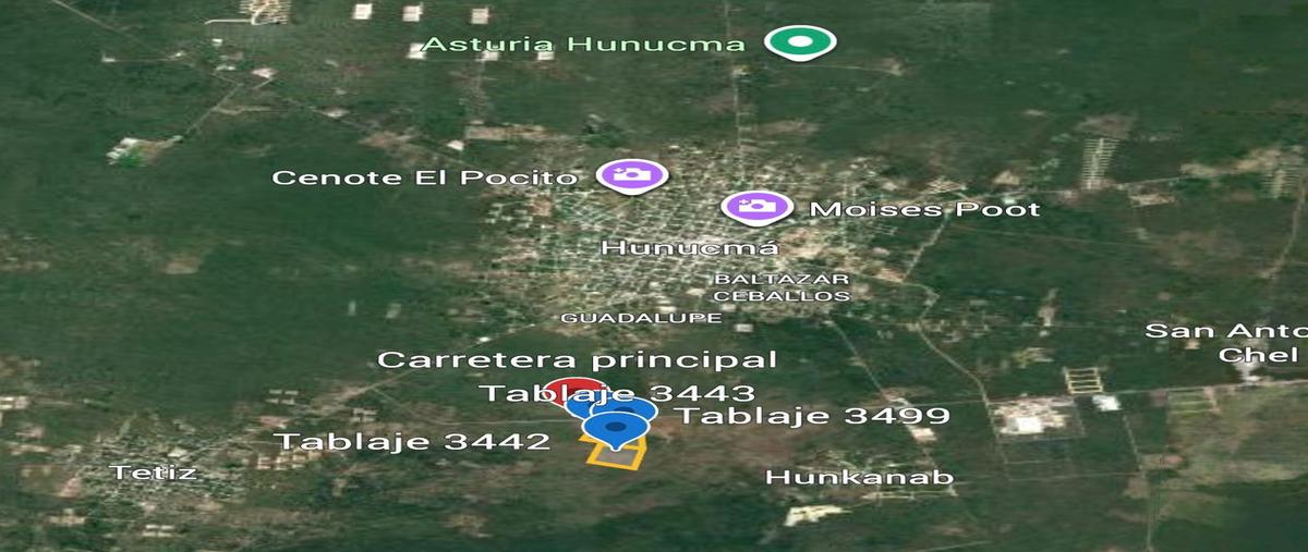 Foto de terreno habitacional en venta en  , tetiz, tetiz, yucatán, 0 No. 04