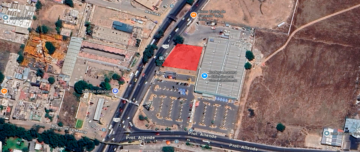 Foto de terreno comercial en renta en texcoco k.m. 29.5 , 2 de marzo, chicoloapan, méxico, 0 No. 02