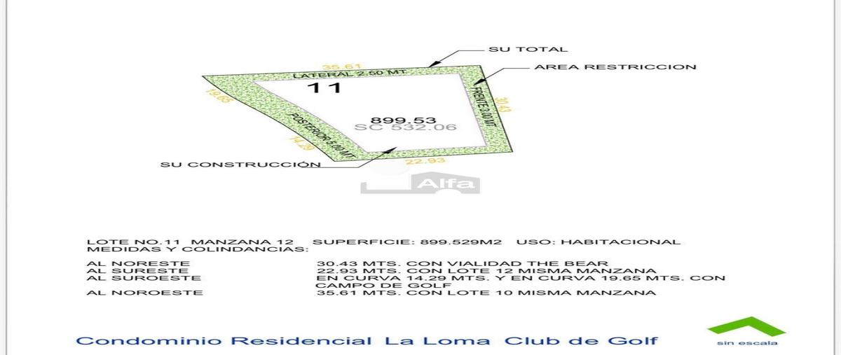Foto de terreno habitacional en venta en the bear 163, la loma, san luis potosí, san luis potosí, 0 No. 03