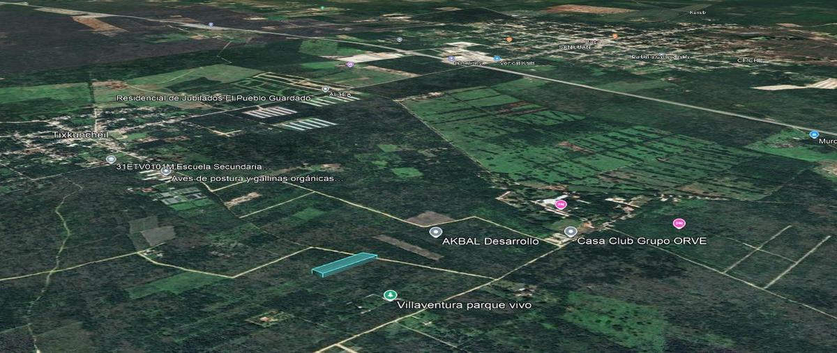Foto de terreno habitacional en venta en  , tixkuncheil, baca, yucatán, 0 No. 03