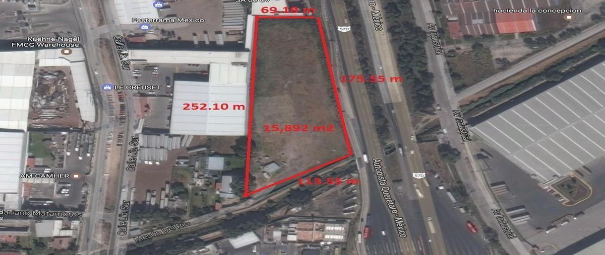 Foto de terreno industrial en venta en  , tlacateco, tepotzotlán, méxico, 0 No. 01