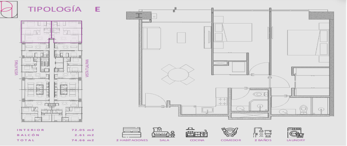 Foto de departamento en venta en tlalpan sur , el reloj, coyoacán, df / cdmx, 31717859 No. 03