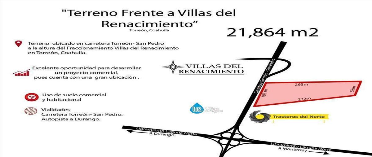 Foto de terreno comercial en , torreón viejo, torreón, coahuila de zaragoza, 31067879 foto 01 Foto de terreno comercial en venta en , torreón viejo, torreón, coahuila de zaragoza, 31067879 No. 01